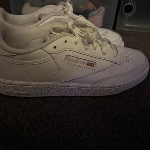 Reebok Kids Classic White Sneakers